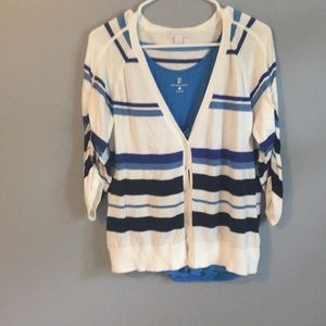 Never been worn Tank/Cardigan Set